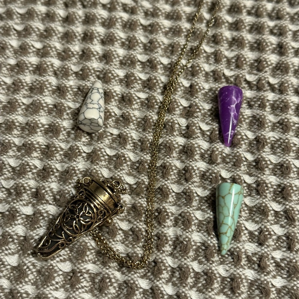 Crystal Holder Necklace